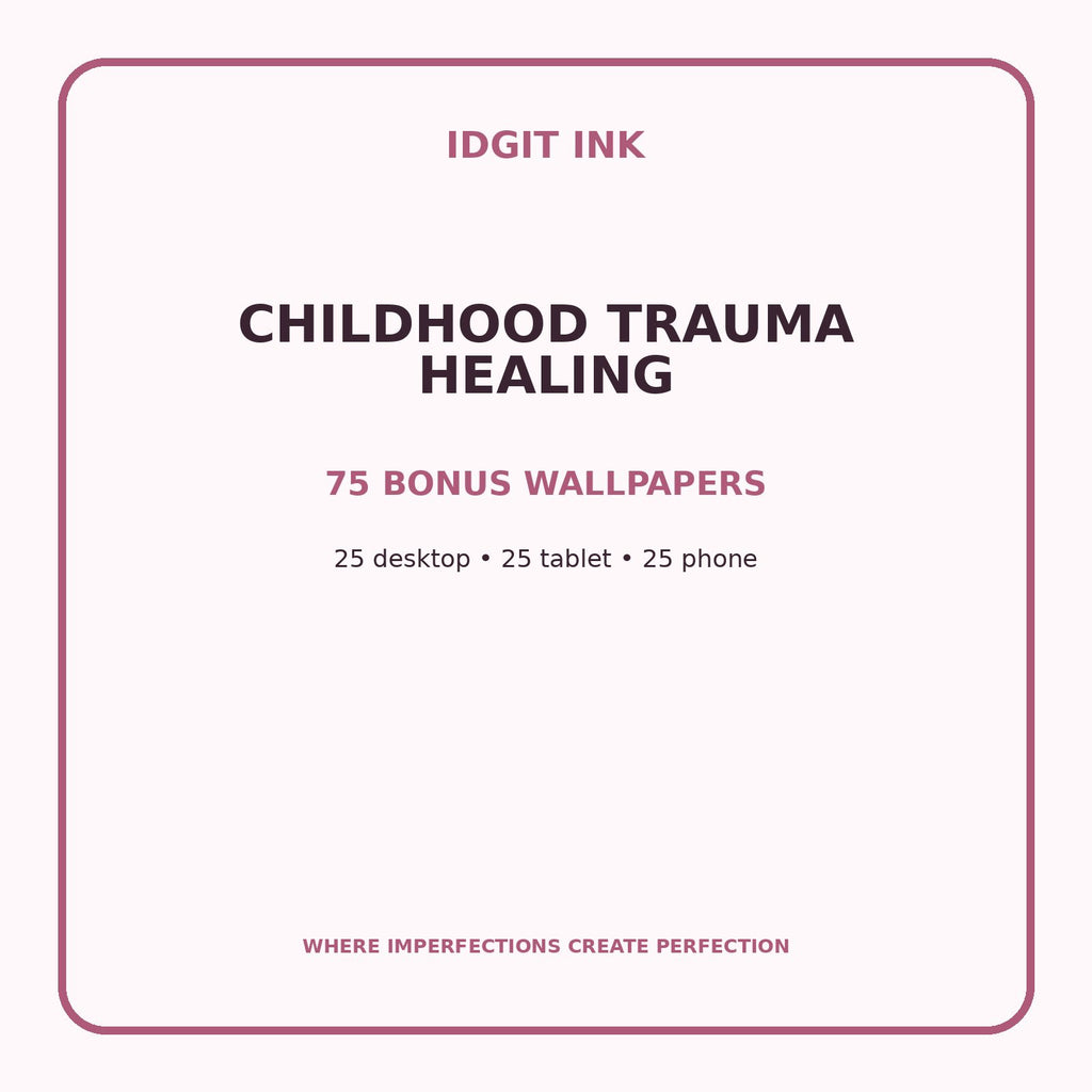 Childhood Trauma Healing Digital Journal – Deluxe 500-Page Planner — listing image 3 of 4