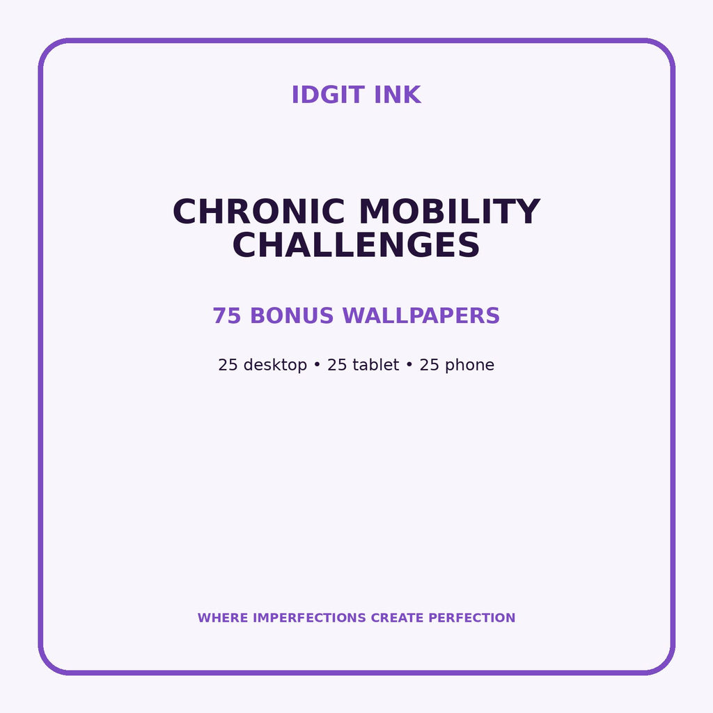 Chronic Mobility Challenges Digital Journal – Deluxe 500-Page Planner — listing image 3 of 4