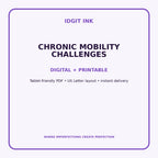 Chronic Mobility Challenges Digital Journal – Deluxe 500-Page Planner — listing image 4 of 4