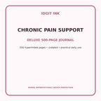 Chronic Pain Support Digital Journal – Deluxe 500-Page Planner — listing image 1 of 4