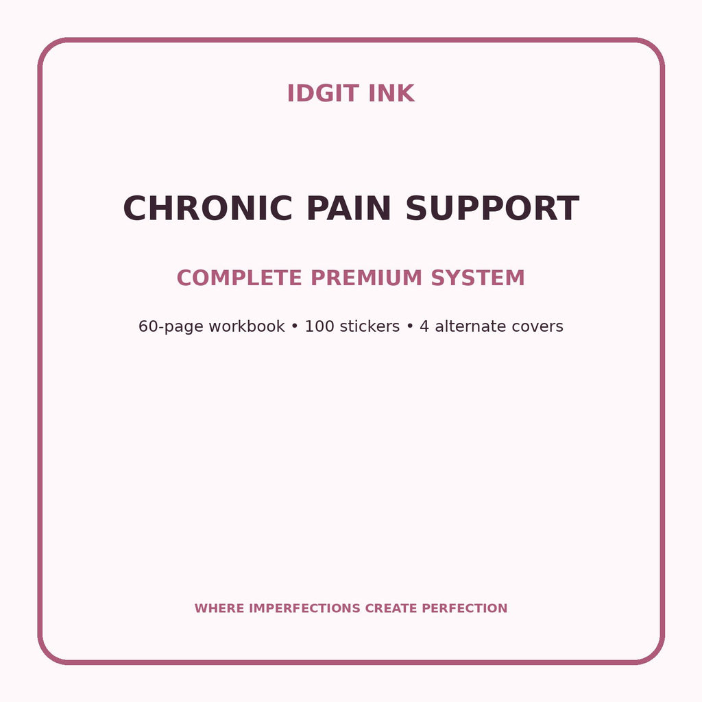 Chronic Pain Support Digital Journal – Deluxe 500-Page Planner — listing image 2 of 4