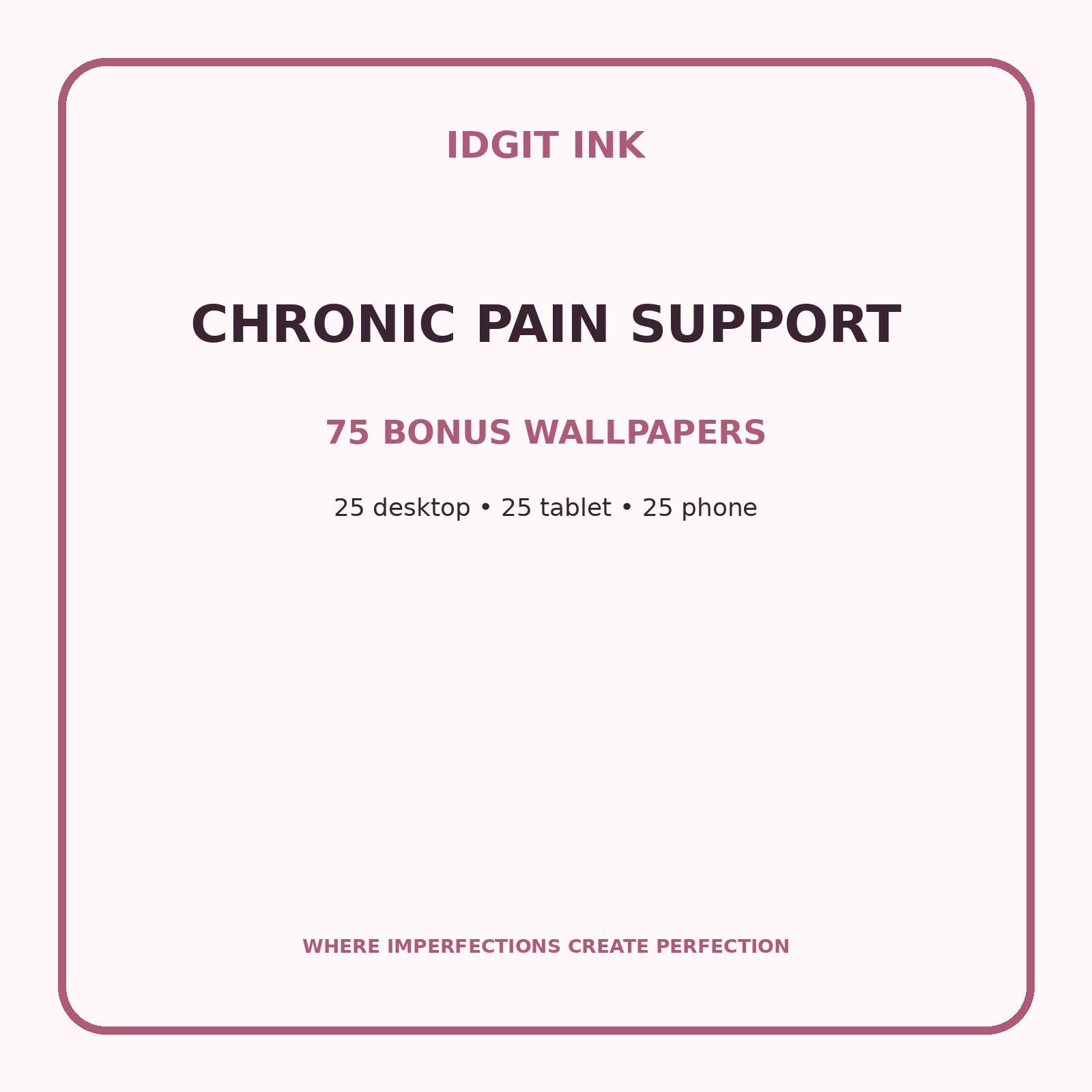 Chronic Pain Support Digital Journal – Deluxe 500-Page Planner — listing image 3 of 4