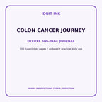 Colon Cancer Journey Digital Journal – Deluxe 500-Page Planner — listing image 1 of 4