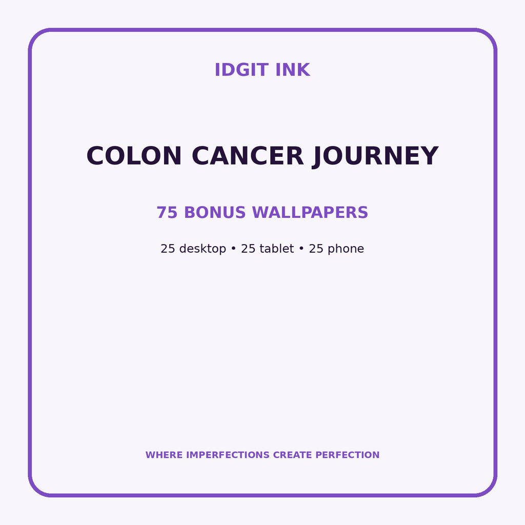 Colon Cancer Journey Digital Journal – Deluxe 500-Page Planner — listing image 3 of 4