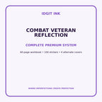 Combat Veteran Reflection Digital Journal – Deluxe 500-Page Planner — listing image 2 of 4