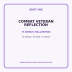 Combat Veteran Reflection Digital Journal – Deluxe 500-Page Planner — listing image 3 of 4