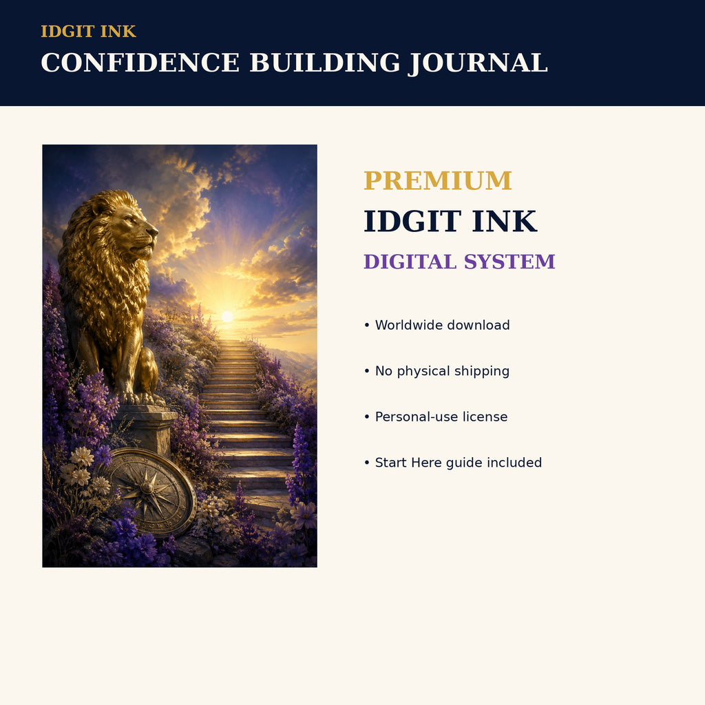 Idgit Ink Confidence-Building digital journal — 75 device wallpapers preview