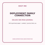 Deployment Family Connection Digital Journal – Deluxe 500-Page Planner — listing image 1 of 4