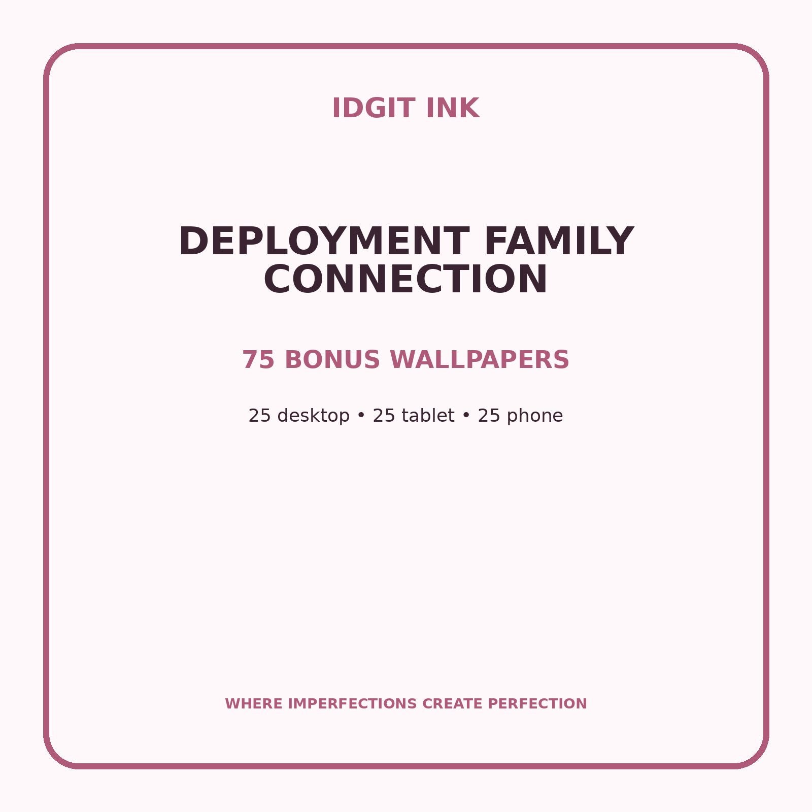 Deployment Family Connection Digital Journal – Deluxe 500-Page Planner — listing image 3 of 4