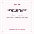 Deployment Family Connection Digital Journal – Deluxe 500-Page Planner — listing image 4 of 4