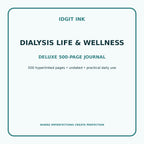Dialysis Life & Wellness Digital Journal – Deluxe 500-Page Planner — listing image 1 of 4