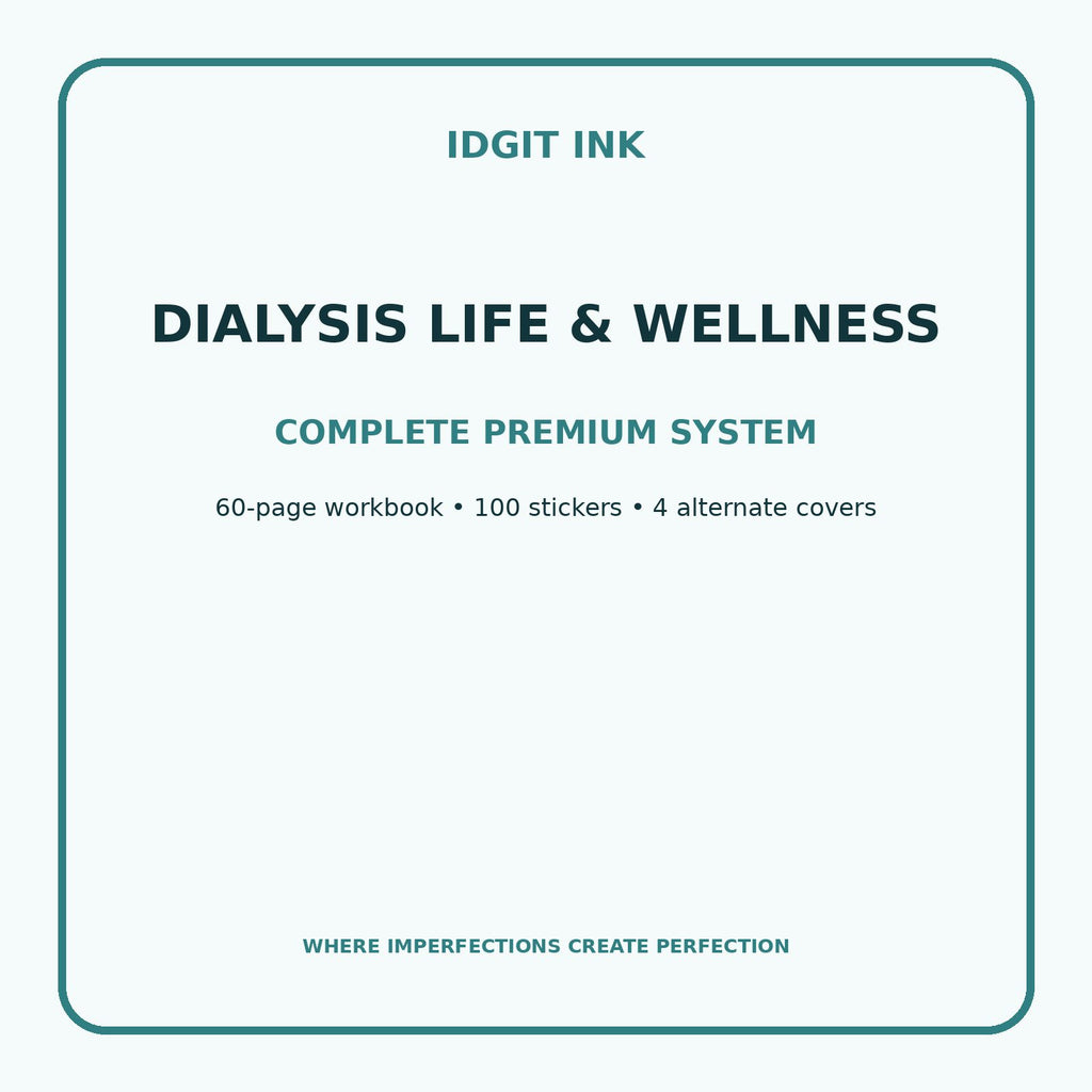 Dialysis Life & Wellness Digital Journal – Deluxe 500-Page Planner — listing image 2 of 4
