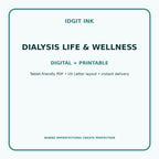 Dialysis Life & Wellness Digital Journal – Deluxe 500-Page Planner — listing image 4 of 4