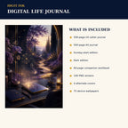 Idgit Ink Digital Life digital journal — four alternate journal covers