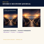 Idgit Ink Divorce Recovery digital journal — complete deluxe journal bundle overview