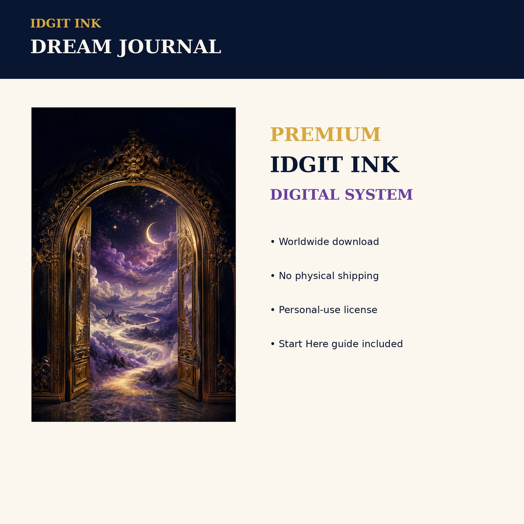 Idgit Ink Dream digital journal — 75 device wallpapers preview
