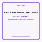 EMT & Paramedic Wellness Digital Journal – Deluxe 500-Page Planner — listing image 4 of 4