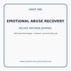 Emotional Abuse Recovery Digital Journal – Deluxe 500-Page Planner — listing image 1 of 4