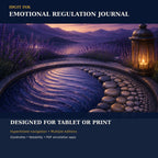 Idgit Ink Emotional-Regulation digital journal — 100 PNG digital stickers preview