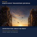 Idgit Ink Empty-Nest Transition digital journal — 100 PNG digital stickers preview