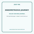 Endometriosis Journey Digital Journal – Deluxe 500-Page Planner — listing image 1 of 4