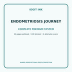Endometriosis Journey Digital Journal – Deluxe 500-Page Planner — listing image 2 of 4