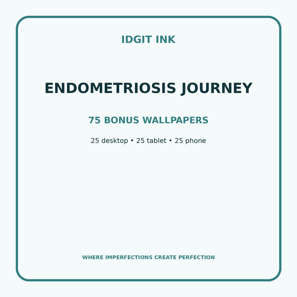 Endometriosis Journey Digital Journal – Deluxe 500-Page Planner — listing image 3 of 4