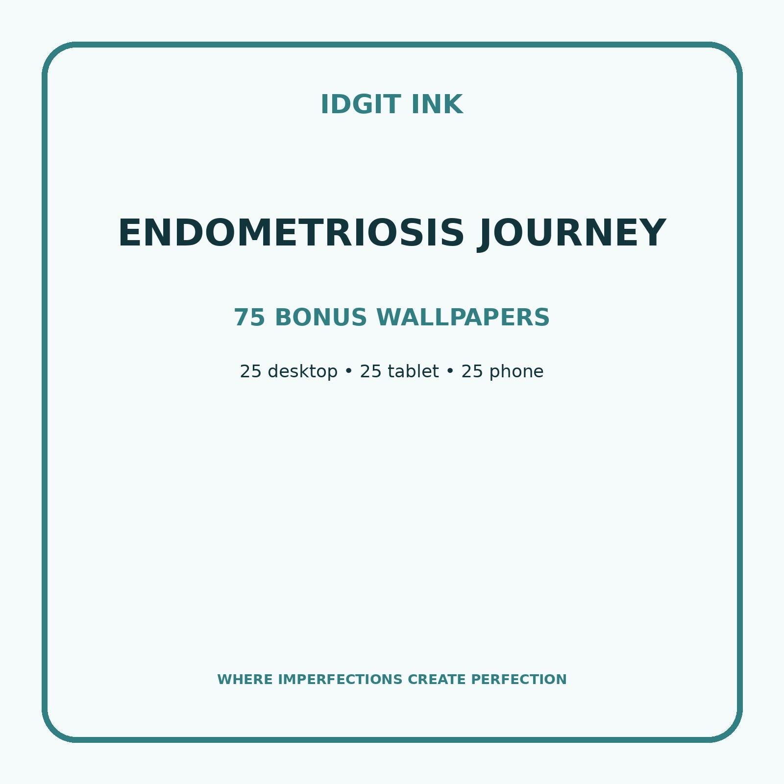 Endometriosis Journey Digital Journal – Deluxe 500-Page Planner — listing image 3 of 4