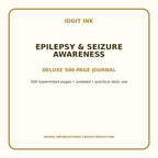 Epilepsy & Seizure Awareness Digital Journal – Deluxe 500-Page Planner — listing image 1 of 4
