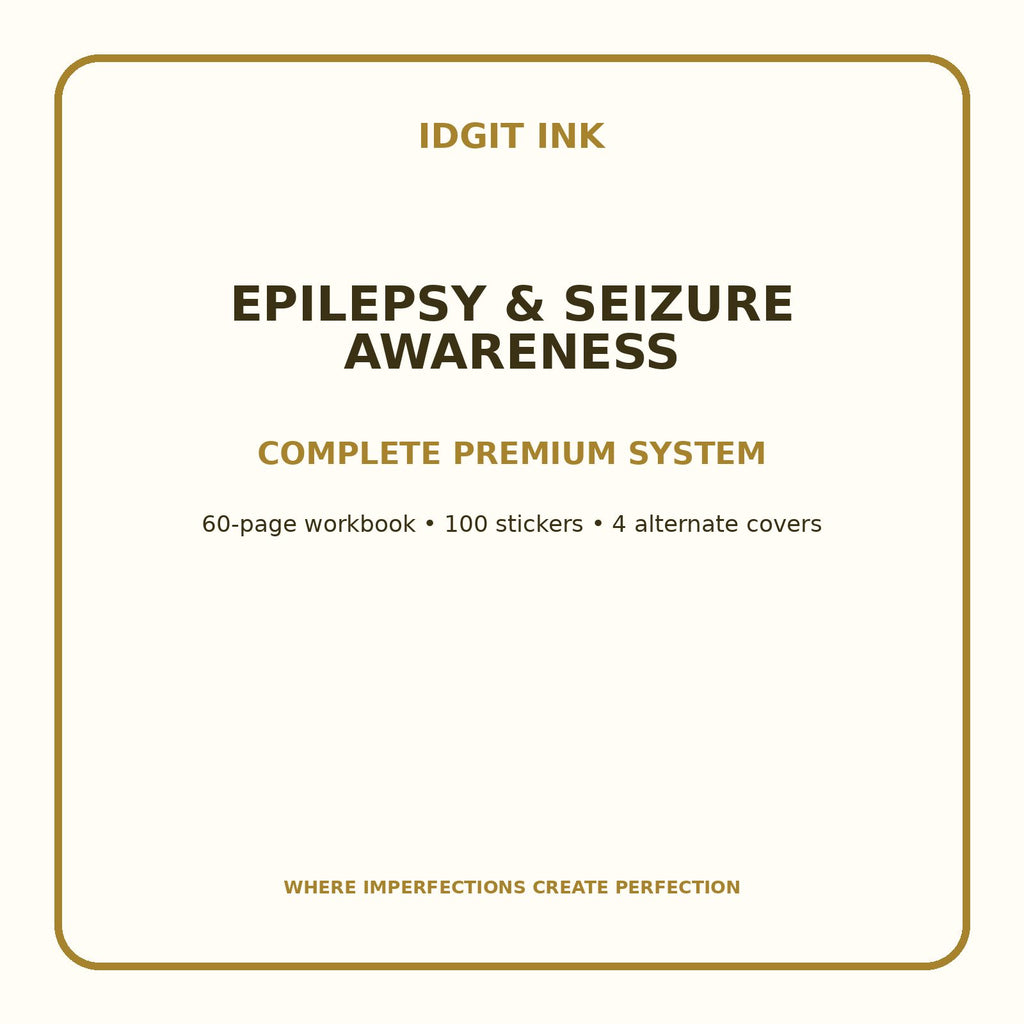 Epilepsy & Seizure Awareness Digital Journal – Deluxe 500-Page Planner — listing image 2 of 4