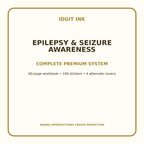 Epilepsy & Seizure Awareness Digital Journal – Deluxe 500-Page Planner — listing image 2 of 4