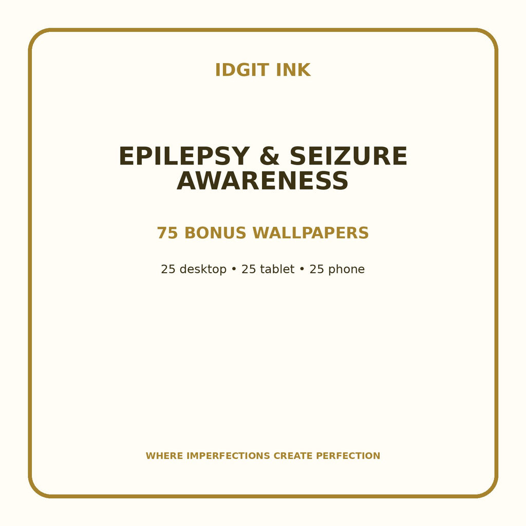 Epilepsy & Seizure Awareness Digital Journal – Deluxe 500-Page Planner — listing image 3 of 4