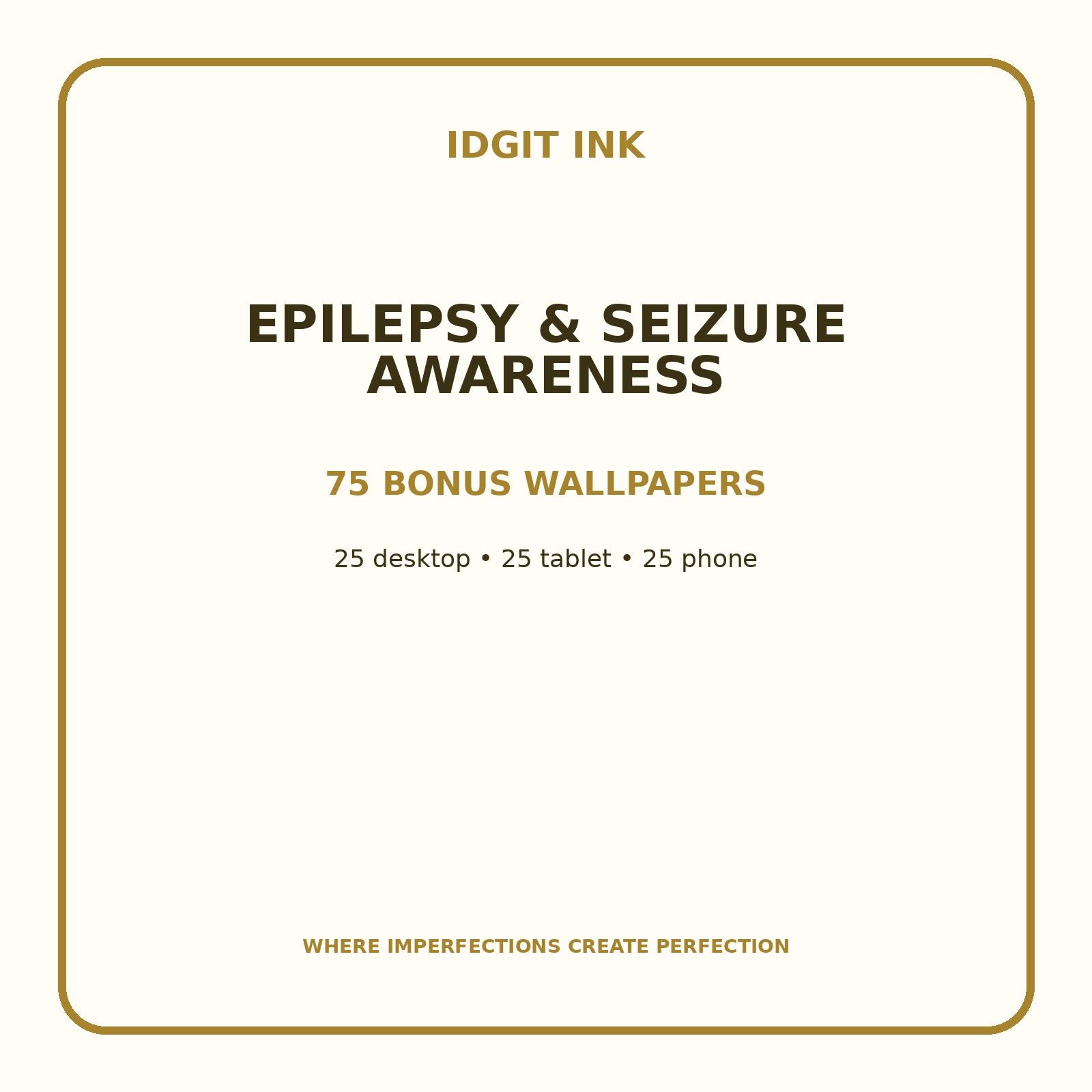 Epilepsy & Seizure Awareness Digital Journal – Deluxe 500-Page Planner — listing image 3 of 4