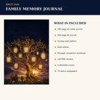 Idgit Ink Family Memory digital journal — four alternate journal covers