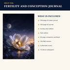 Idgit Ink Fertility and Conception digital journal — four alternate journal covers
