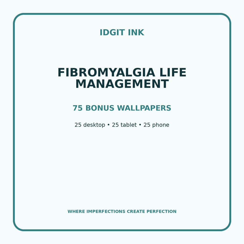 Fibromyalgia Life Management Digital Journal – Deluxe 500-Page Planner — listing image 3 of 4