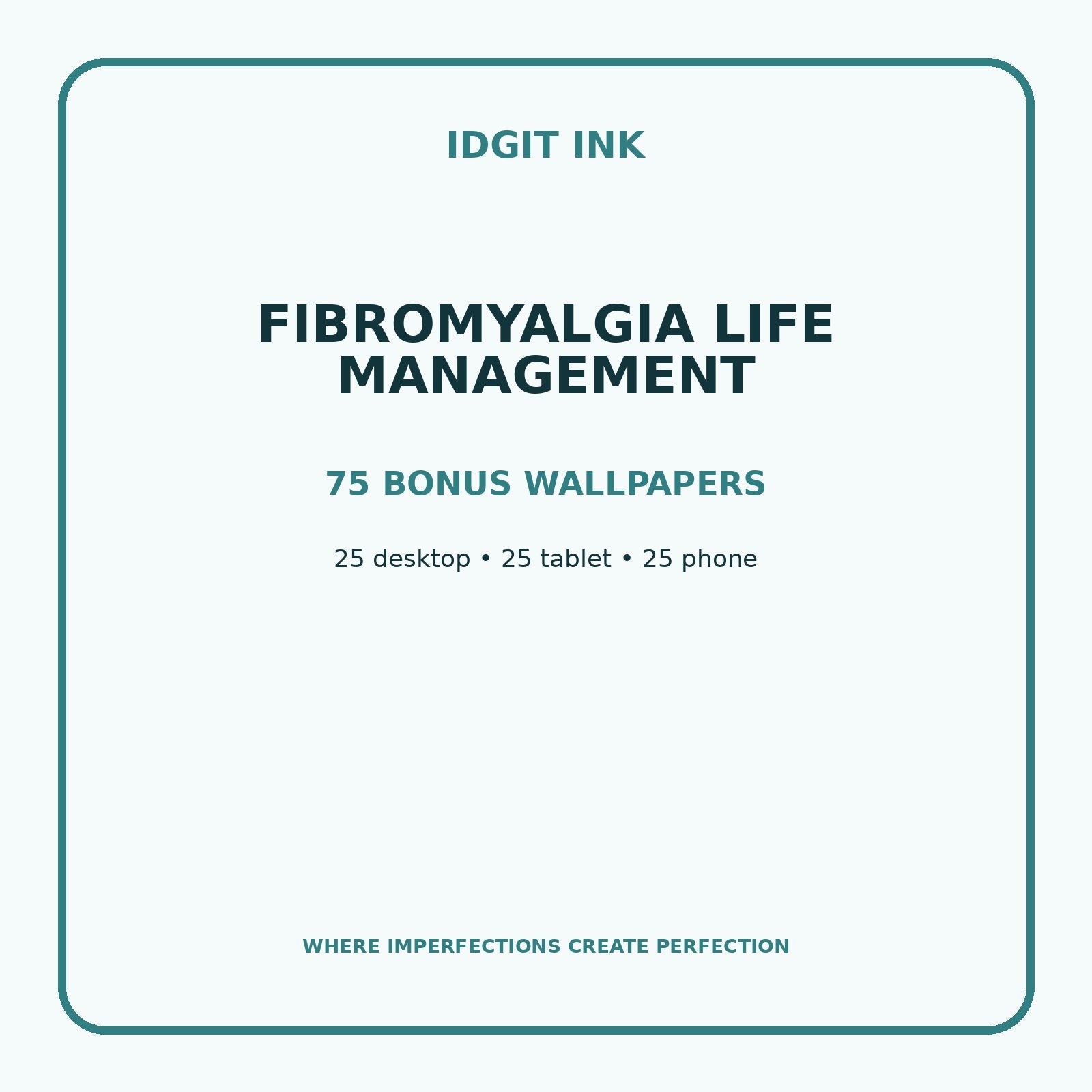 Fibromyalgia Life Management Digital Journal – Deluxe 500-Page Planner — listing image 3 of 4