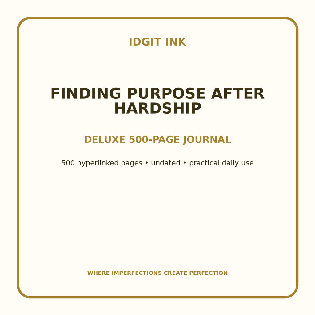 Finding Purpose After Hardship Digital Journal – Deluxe 500-Page Planner — listing image 1 of 4