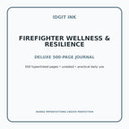 Firefighter Wellness & Resilience Digital Journal – Deluxe 500-Page Planner — listing image 1 of 4