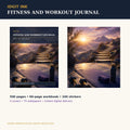 Idgit Ink Fitness and Workout digital journal — complete deluxe journal bundle overview