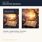 Idgit Ink Gratitude digital journal — complete deluxe journal bundle overview