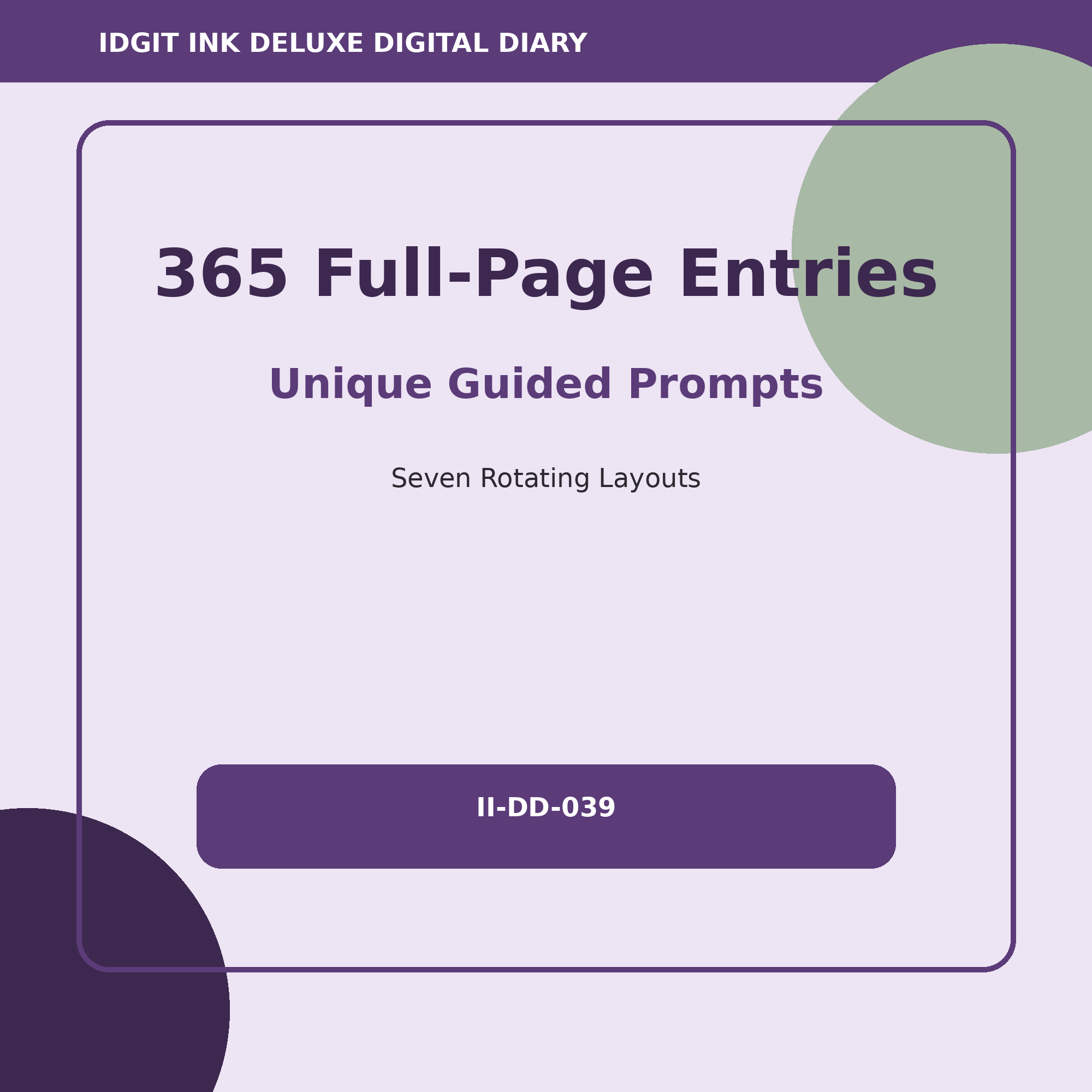 Resilience and Strength full-page guided diary entry examples