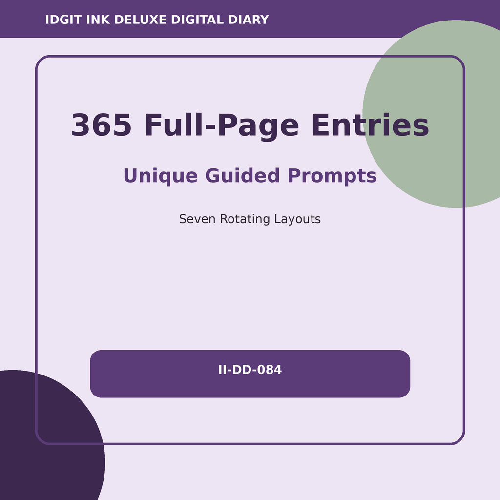 Adoption Journey full-page guided diary entry examples