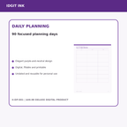ADHD Productivity Deluxe Digital Planner listing image 5 of 10