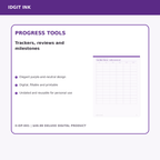 ADHD Productivity Deluxe Digital Planner listing image 7 of 10