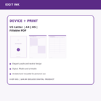 ADHD Productivity Deluxe Digital Planner listing image 10 of 10