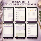 Self-Care and Wellness Deluxe Digital Planner listing image 4 of 10