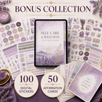 Self-Care and Wellness Deluxe Digital Planner listing image 7 of 10