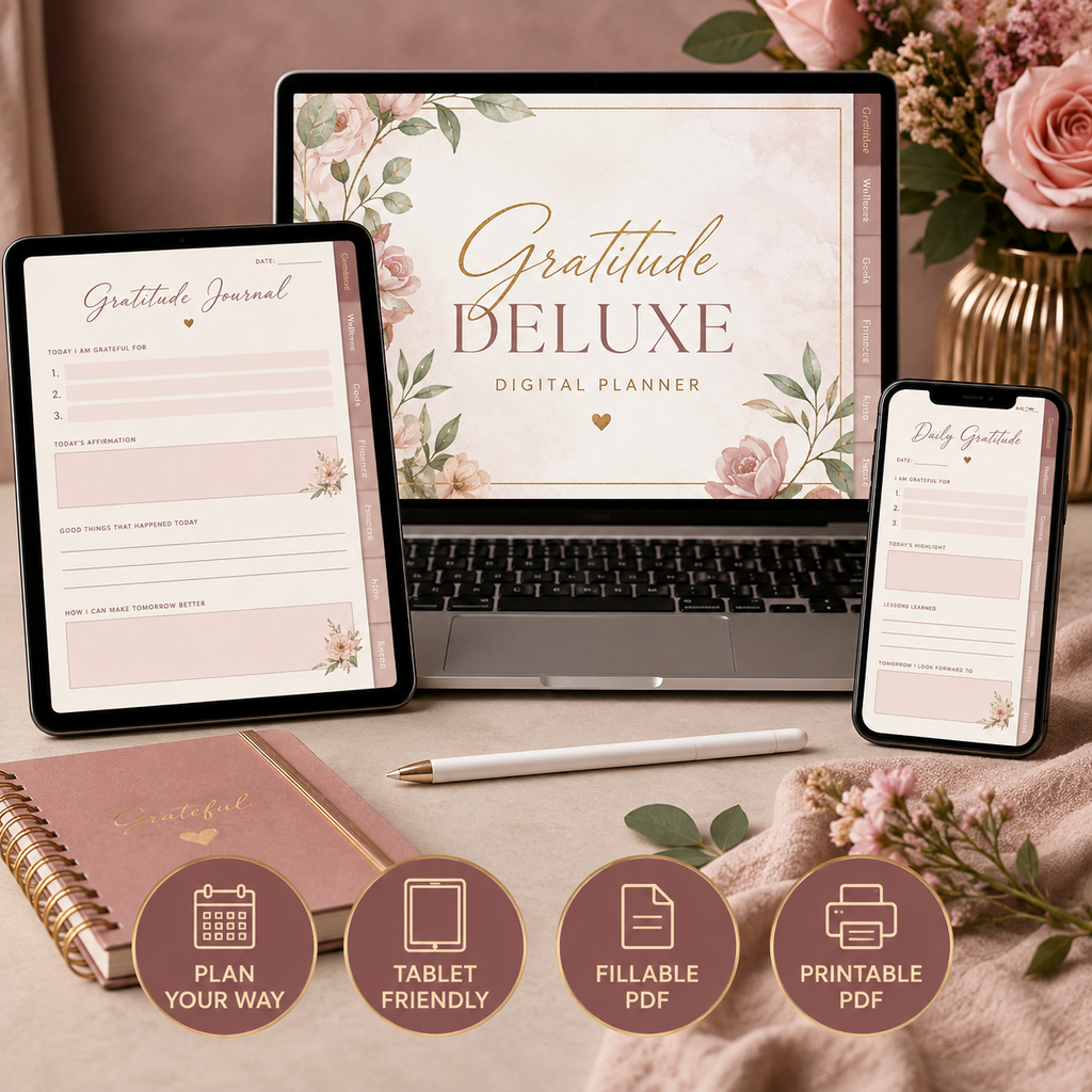 Manifestation and Dream-Life Deluxe Digital Planner listing image 3 of 10