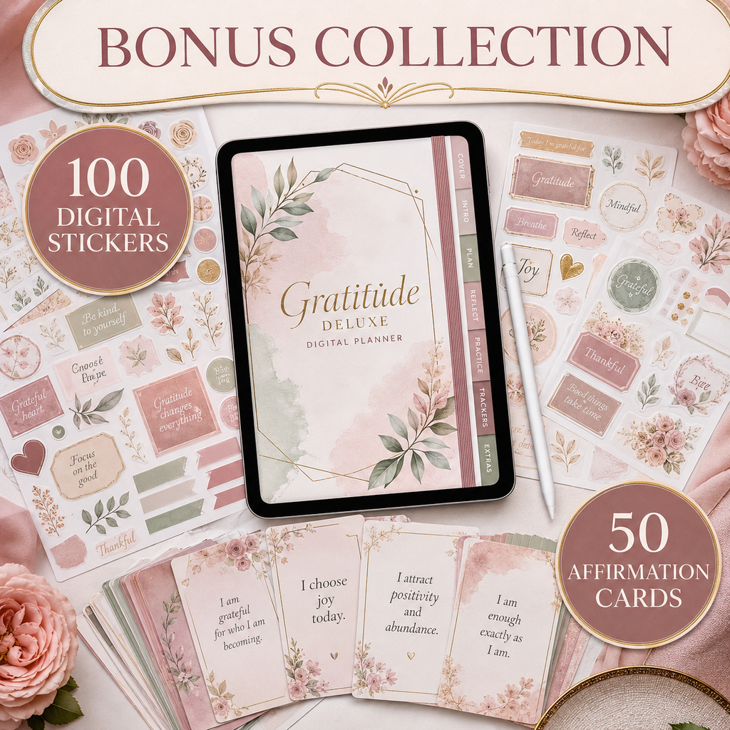 Manifestation and Dream-Life Deluxe Digital Planner listing image 7 of 10